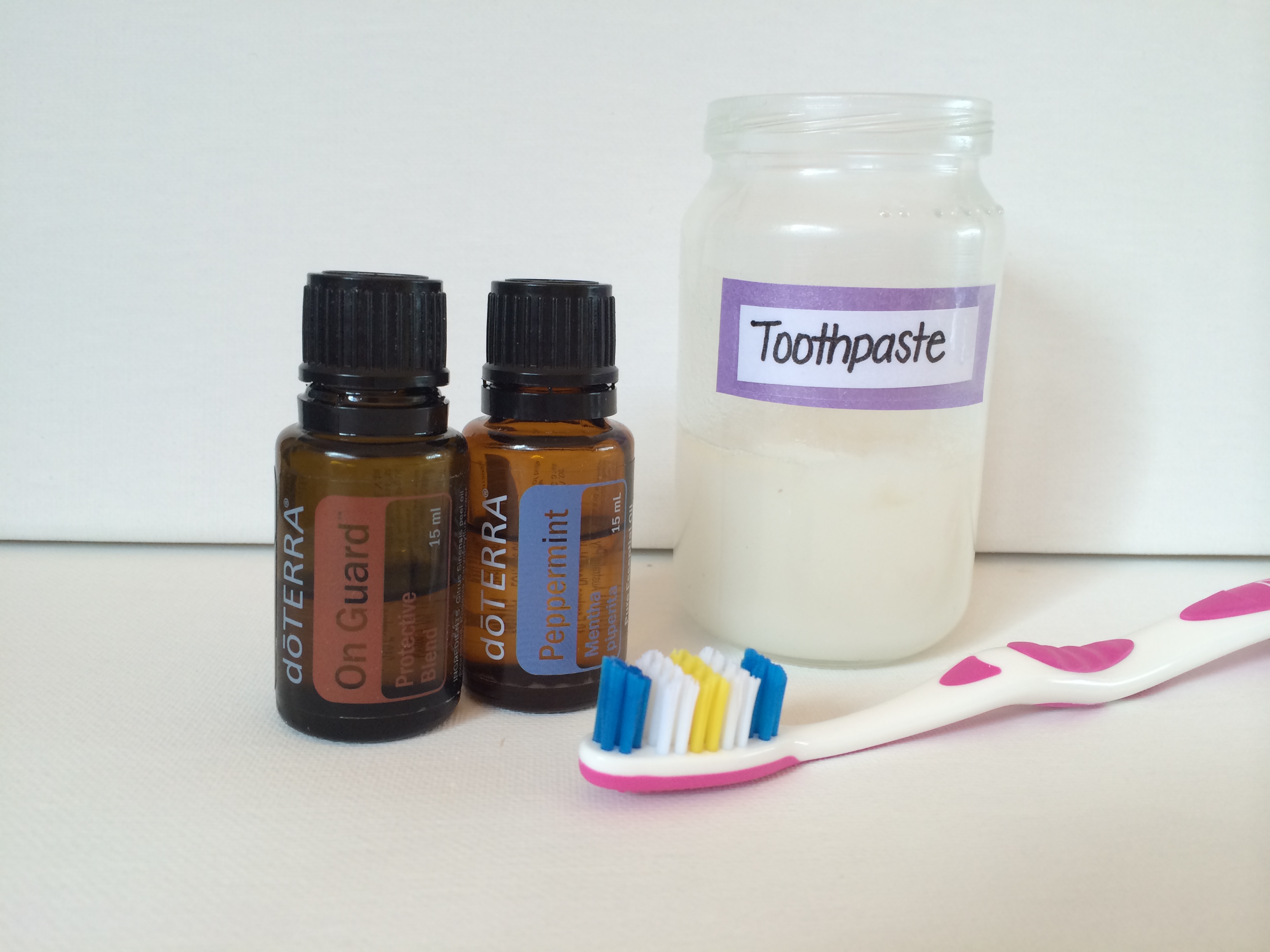 DIY Natural Toothpaste with doTerra Essential Oils